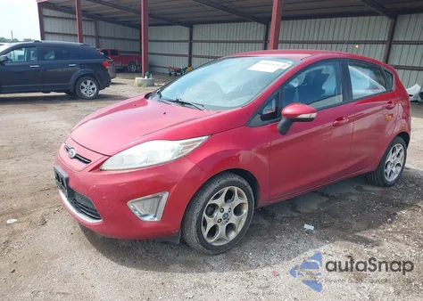 2011 Ford Fiesta Ses from USA, damaged, VIN 3FADP4FJ4BM140594